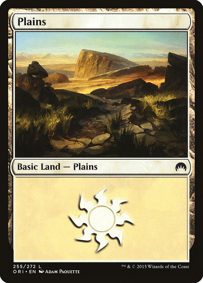 Plains (255) [Magic Origins] | Chromatic Games