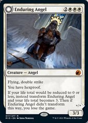 Enduring Angel // Angelic Enforcer [Innistrad: Midnight Hunt] | Chromatic Games