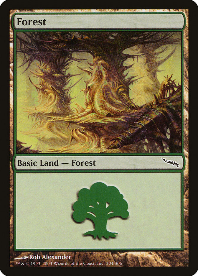 Forest (304) [Mirrodin] | Chromatic Games