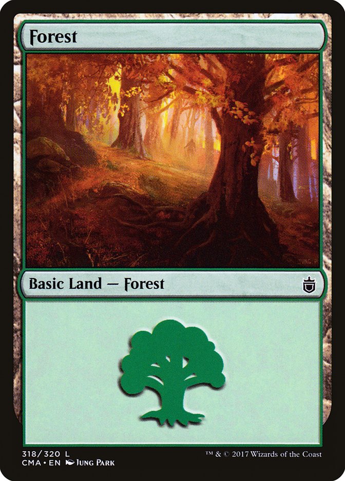 Forest (318) [Commander Anthology] | Chromatic Games