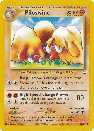 Piloswine [Neo Revelation] | Chromatic Games