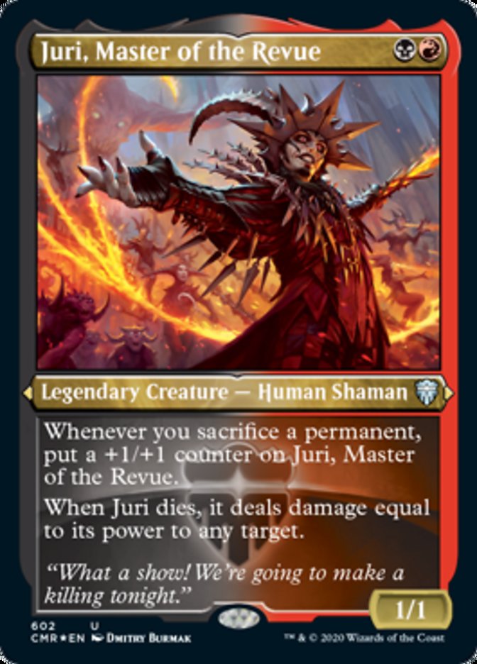 Juri, Master of the Revue (Etched) [Commander Legends] | Chromatic Games