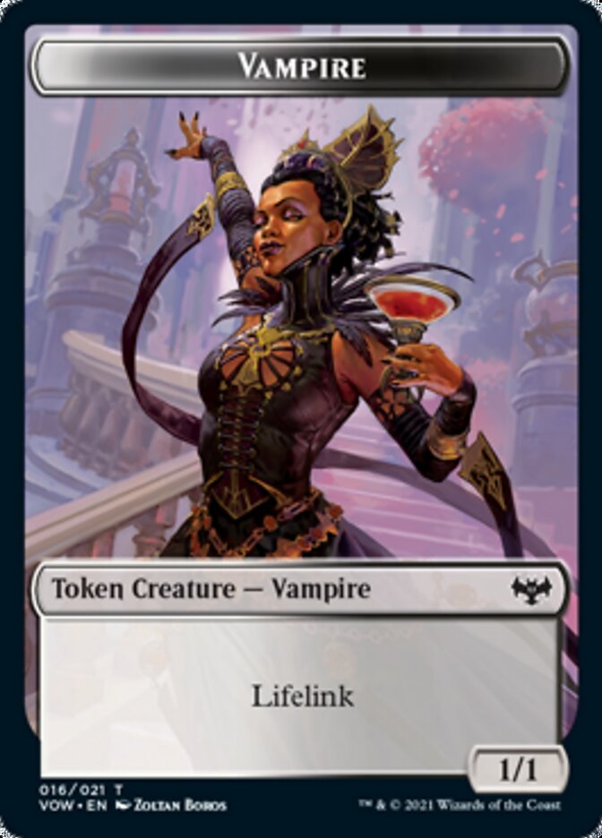 Vampire Token (016) [Innistrad: Crimson Vow Tokens] | Chromatic Games