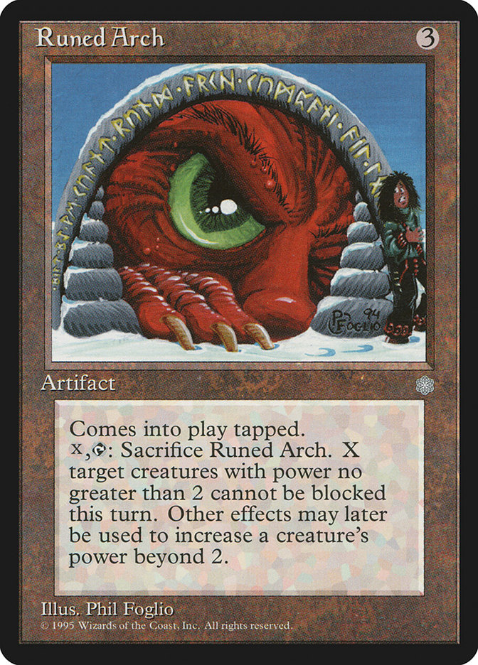 Runed Arch [Ice Age] | Chromatic Games