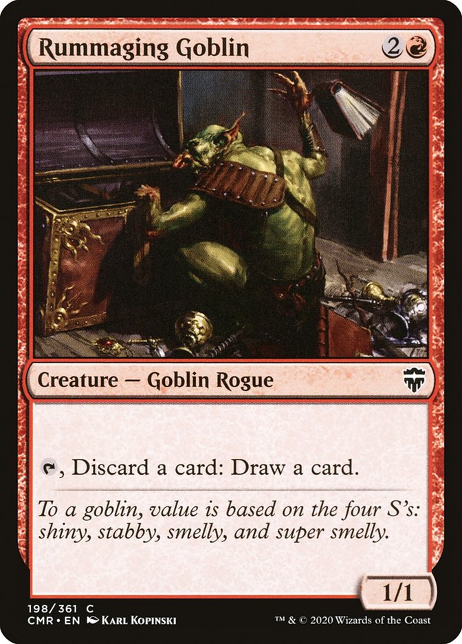 Rummaging Goblin [Commander Legends] | Chromatic Games