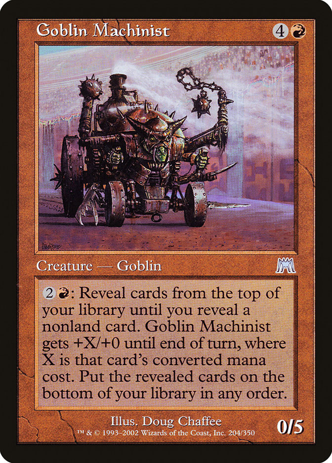 Goblin Machinist [Onslaught] | Chromatic Games