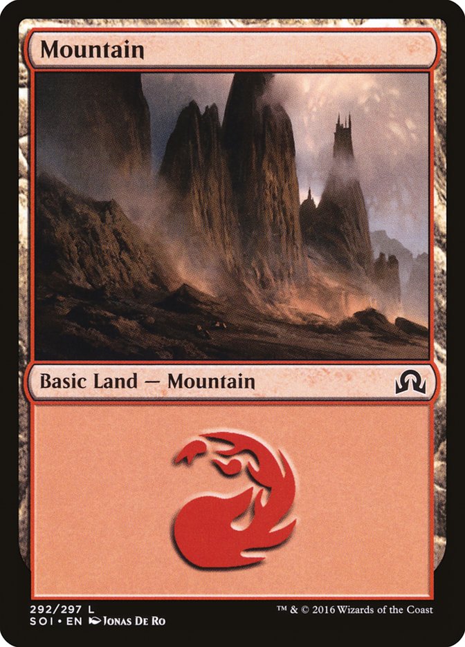 Mountain (292) [Shadows over Innistrad] | Chromatic Games