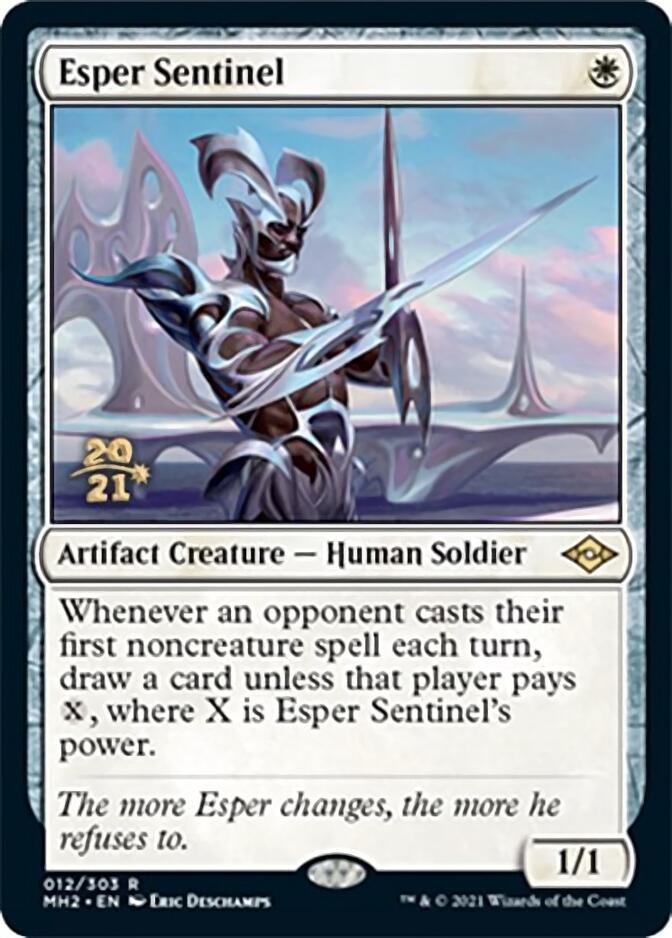 Esper Sentinel [Modern Horizons 2 Prerelease Promos] | Chromatic Games