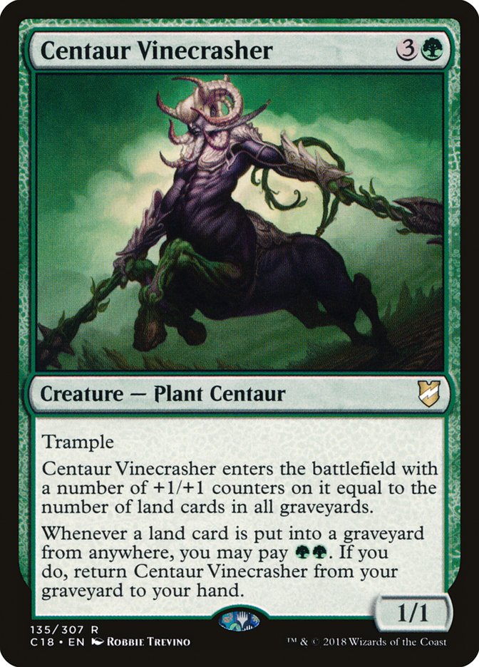 Centaur Vinecrasher [Commander 2018] | Chromatic Games