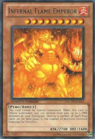 Infernal Flame Emperor [WCPP-EN011] Rare | Chromatic Games