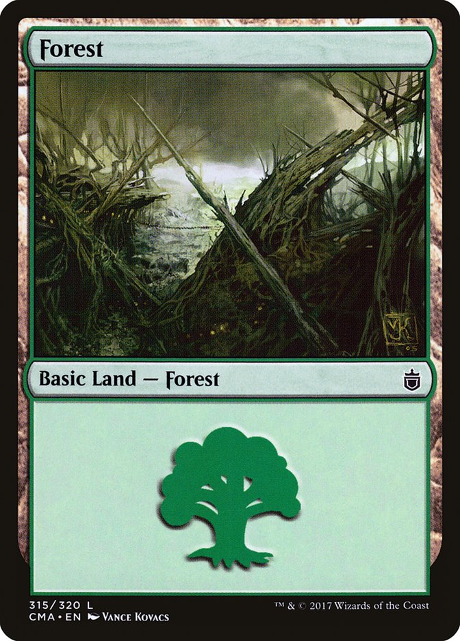 Forest (315) [Commander Anthology] | Chromatic Games