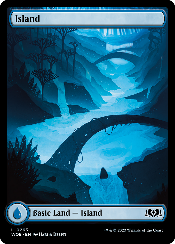 Island (263) (Full-Art) [Wilds of Eldraine] | Chromatic Games