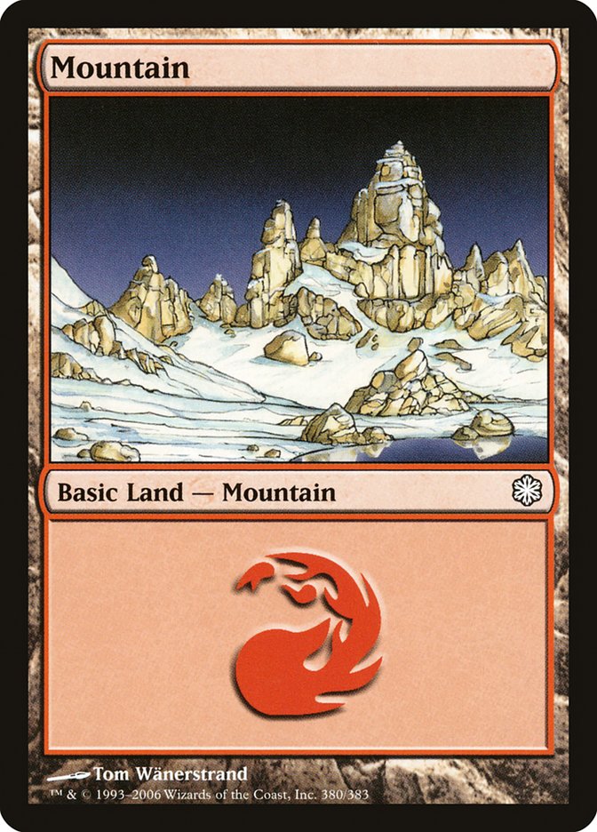 Mountain (380) [Coldsnap Theme Decks] | Chromatic Games