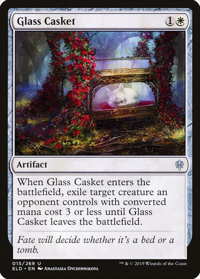 Glass Casket [Throne of Eldraine] | Chromatic Games