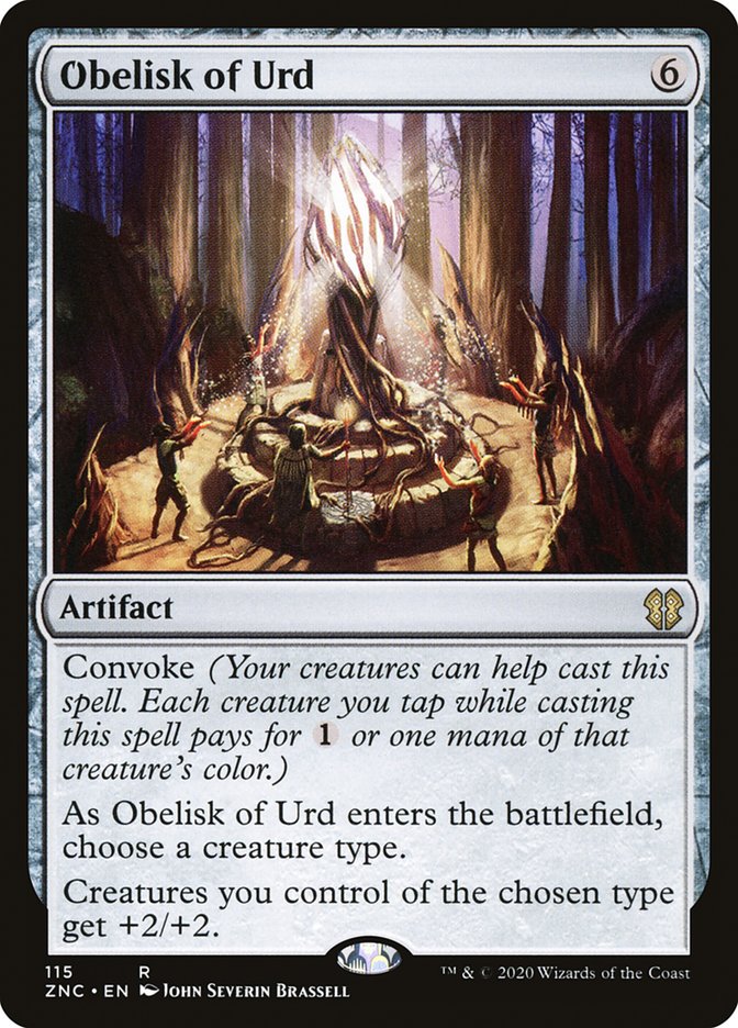 Obelisk of Urd [Zendikar Rising Commander] | Chromatic Games