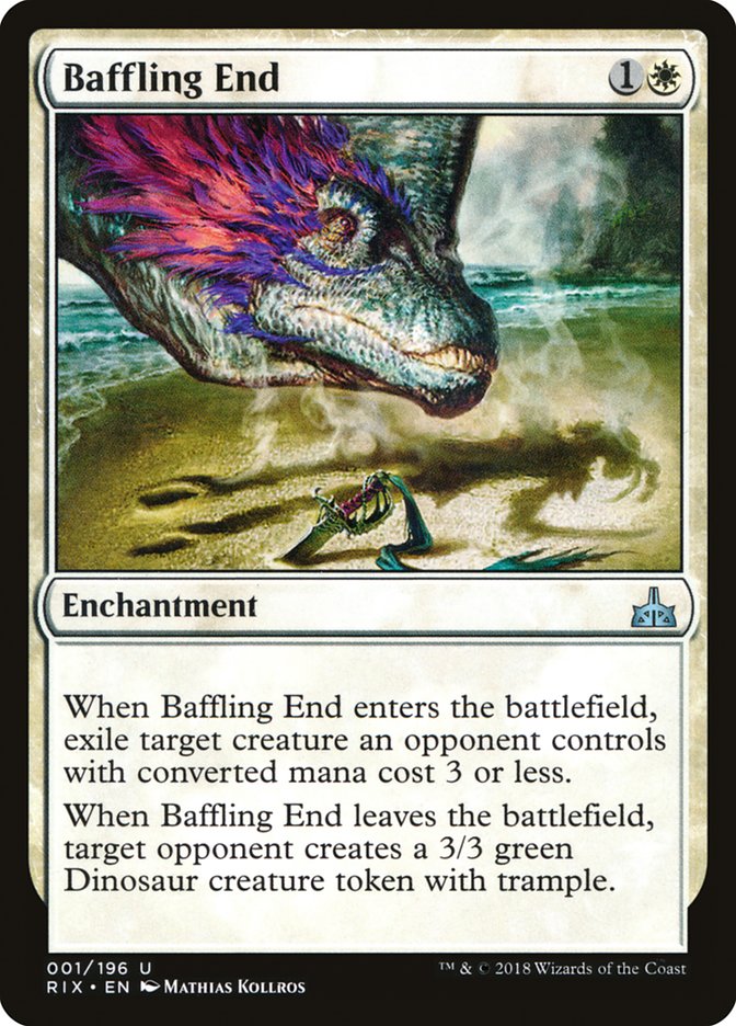 Baffling End [Rivals of Ixalan] | Chromatic Games