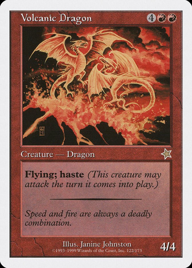 Volcanic Dragon [Starter 1999] | Chromatic Games