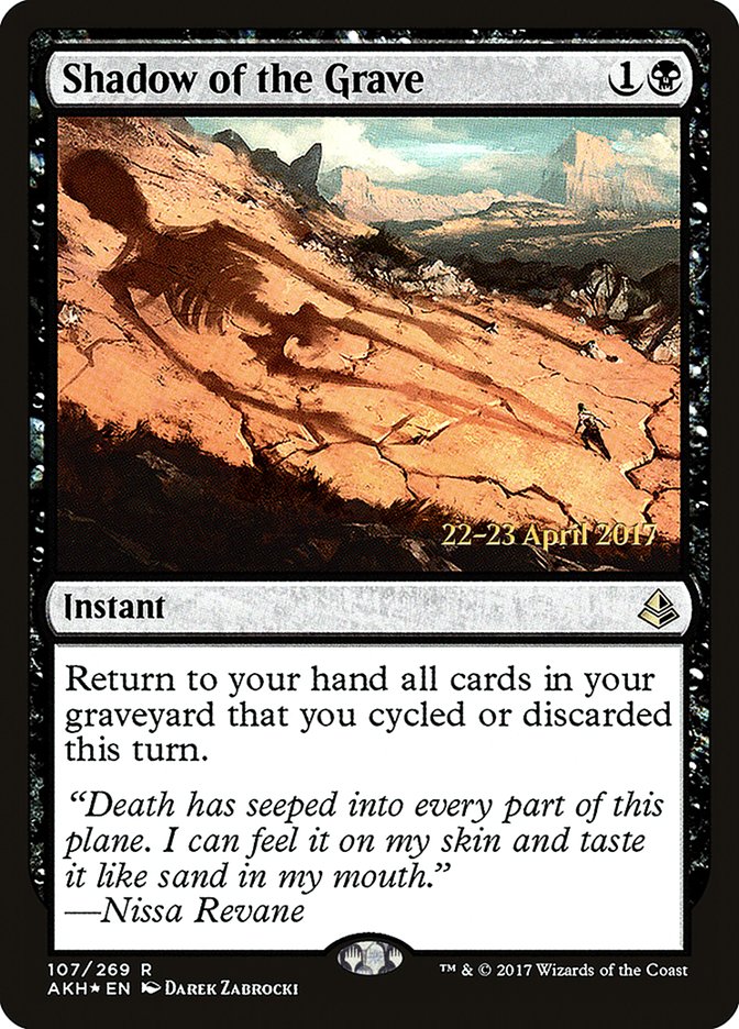 Shadow of the Grave [Amonkhet Prerelease Promos] | Chromatic Games