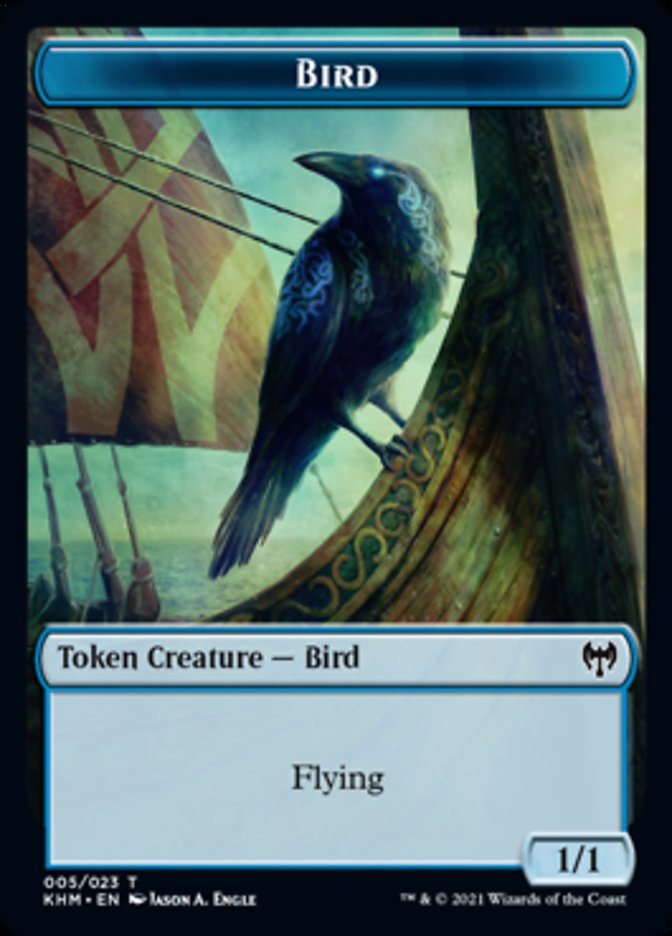 Bird Token [Kaldheim Tokens] | Chromatic Games