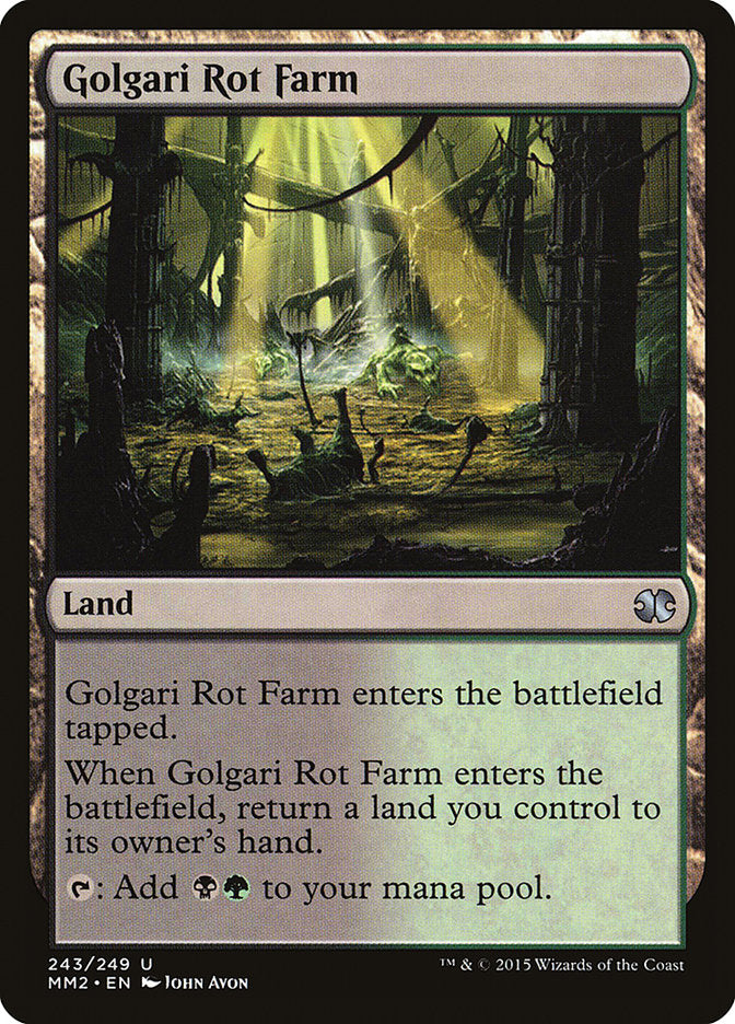 Golgari Rot Farm [Modern Masters 2015] | Chromatic Games