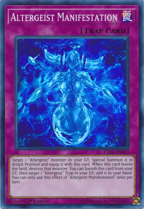 Altergeist Manifestation [EXFO-EN070] Super Rare | Chromatic Games