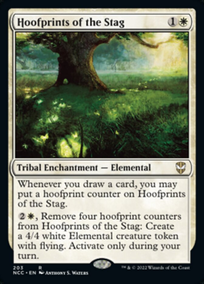 Hoofprints of the Stag [Streets of New Capenna Commander] | Chromatic Games