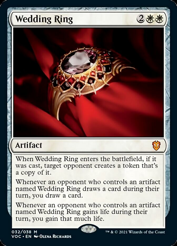 Wedding Ring [Innistrad: Crimson Vow Commander] | Chromatic Games