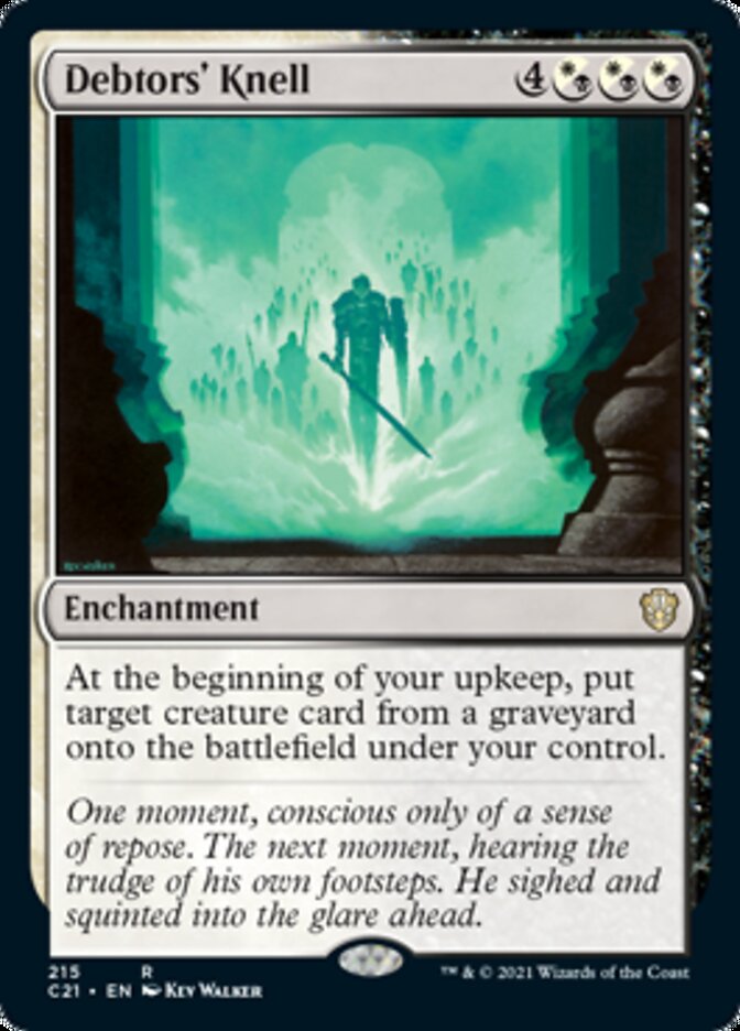 Debtors' Knell [Commander 2021] | Chromatic Games