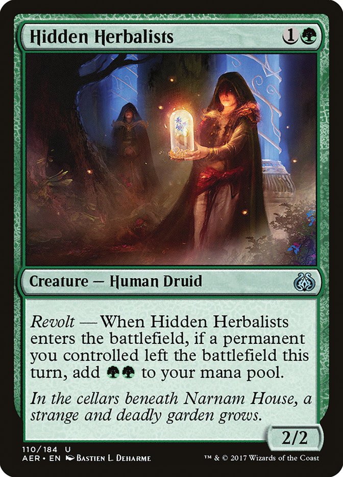 Hidden Herbalists [Aether Revolt] | Chromatic Games