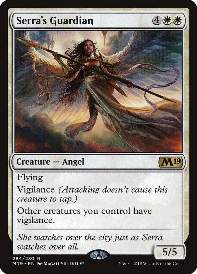 Serra's Guardian [Core Set 2019] | Chromatic Games