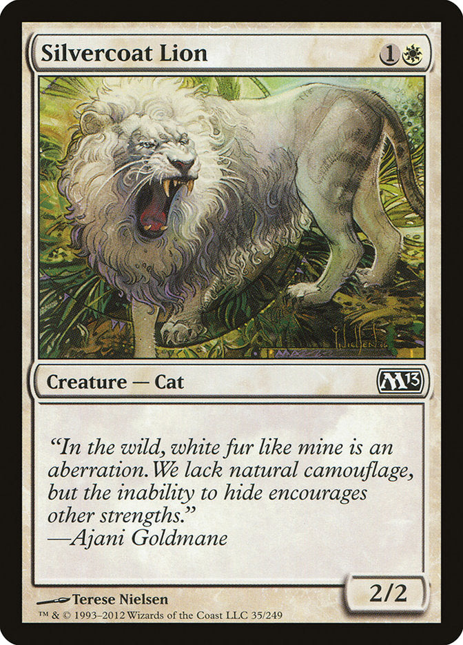 Silvercoat Lion [Magic 2013] | Chromatic Games