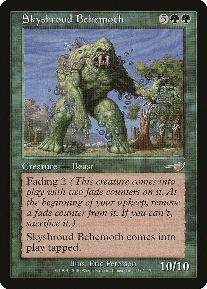 Skyshroud Behemoth [Nemesis] | Chromatic Games