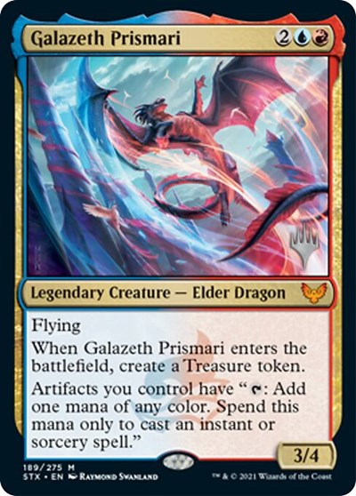 Galazeth Prismari (Promo Pack) [Strixhaven: School of Mages Promos] | Chromatic Games