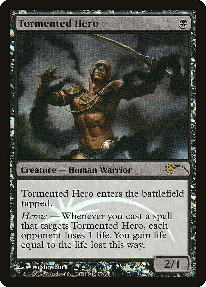 Tormented Hero [Friday Night Magic 2014] | Chromatic Games