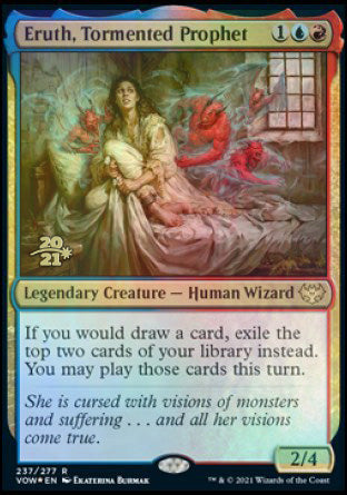 Eruth, Tormented Prophet [Innistrad: Crimson Vow Prerelease Promos] | Chromatic Games