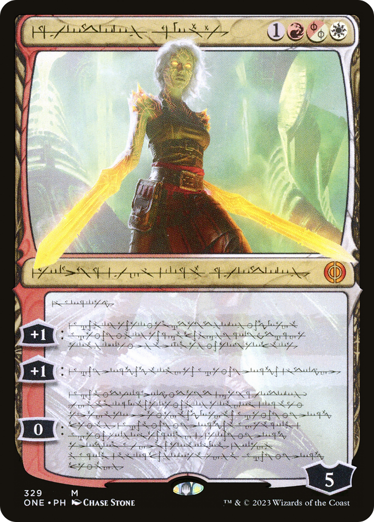 Nahiri, the Unforgiving (Phyrexian) [Phyrexia: All Will Be One] | Chromatic Games