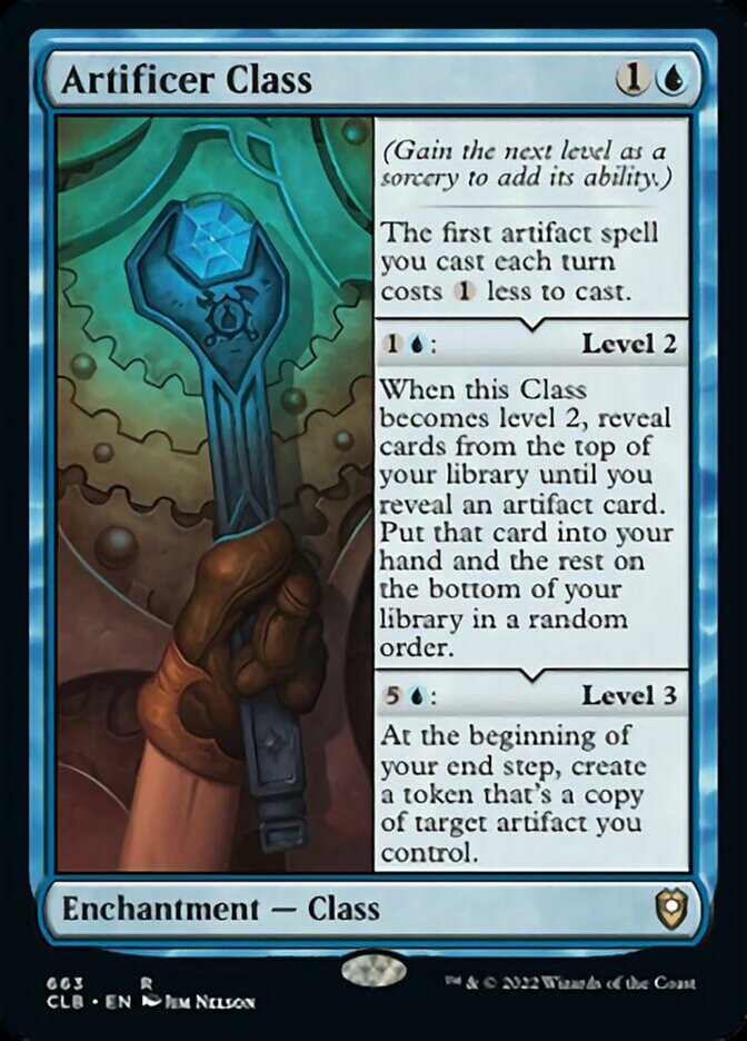 Artificer Class [Commander Legends: Battle for Baldur's Gate] | Chromatic Games