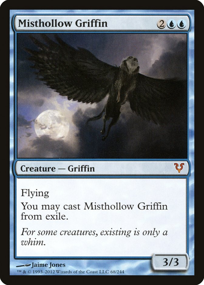 Misthollow Griffin [Avacyn Restored] | Chromatic Games