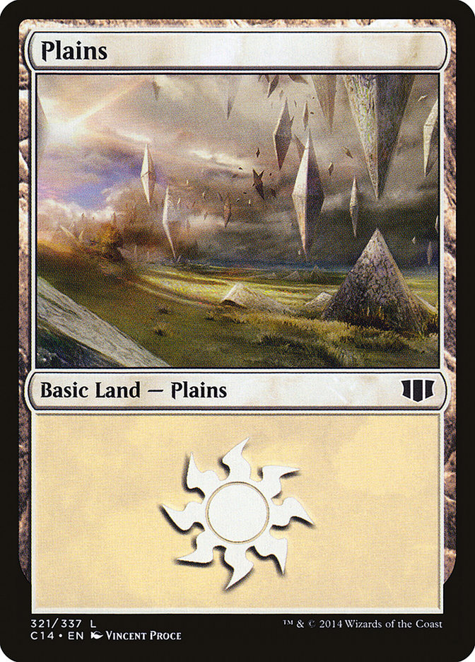 Plains (321) [Commander 2014] | Chromatic Games