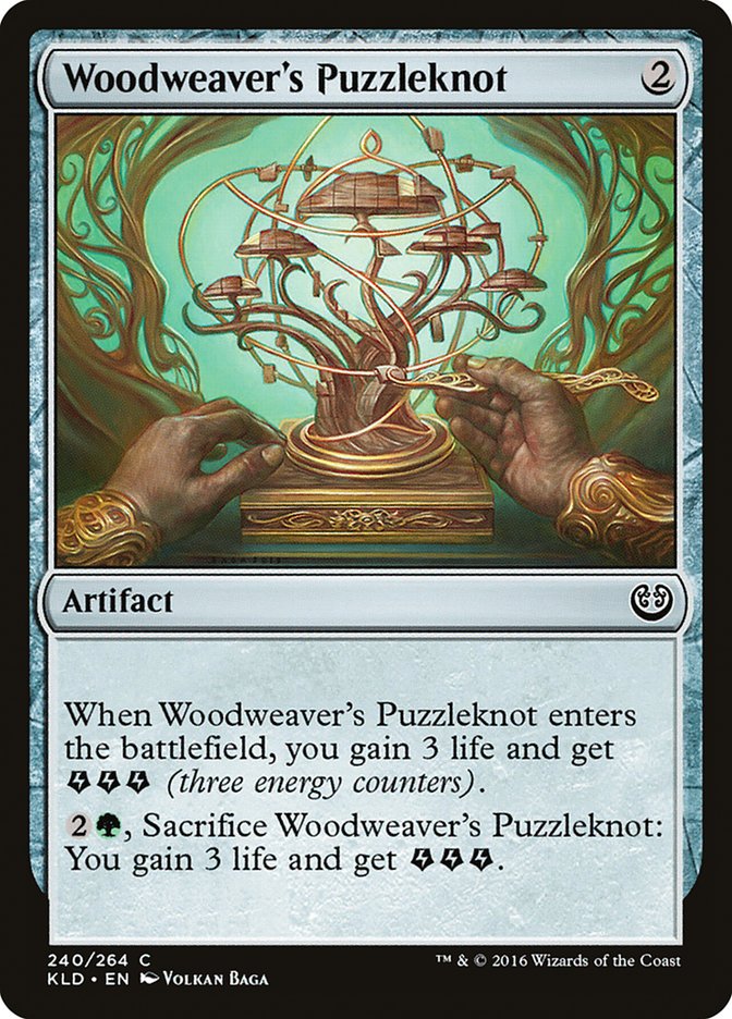 Woodweaver's Puzzleknot [Kaladesh] | Chromatic Games