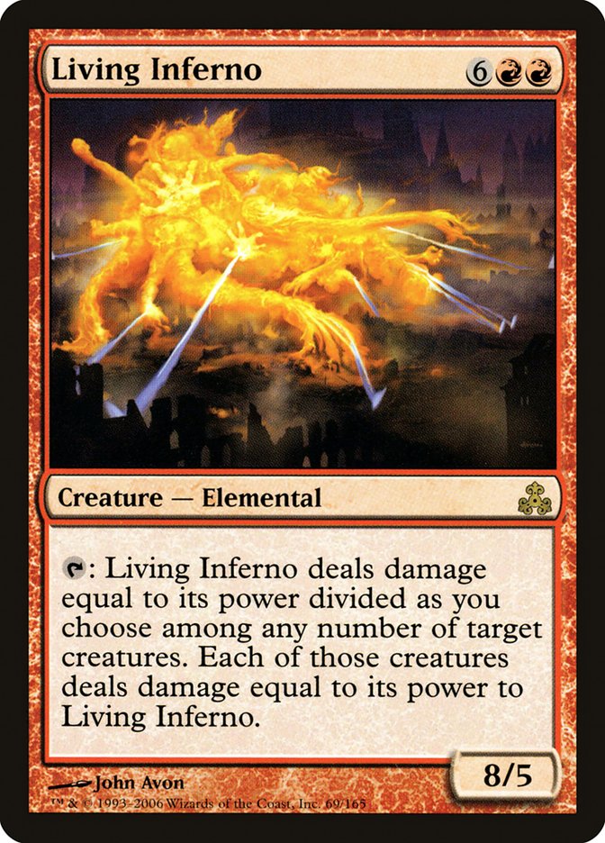 Living Inferno [Guildpact] | Chromatic Games