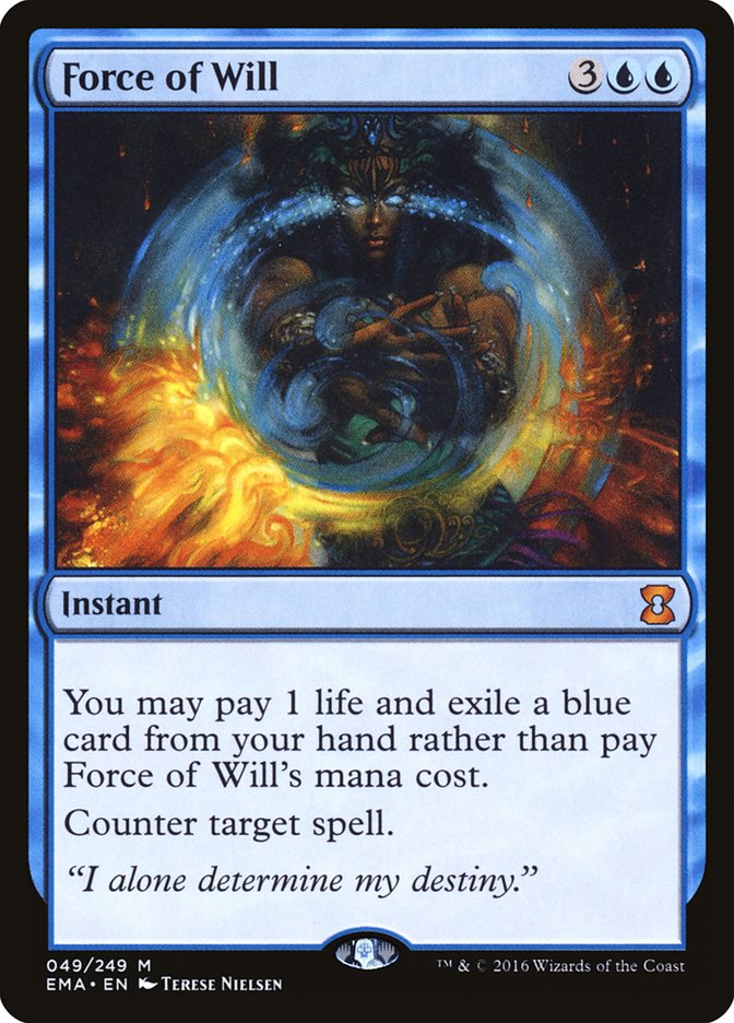 Force of Will [Eternal Masters] | Chromatic Games
