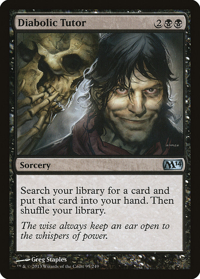 Diabolic Tutor [Magic 2014] | Chromatic Games