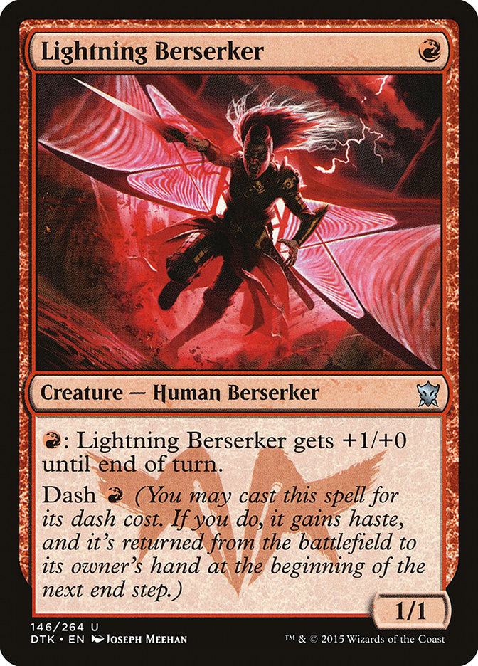 Lightning Berserker [Dragons of Tarkir] | Chromatic Games