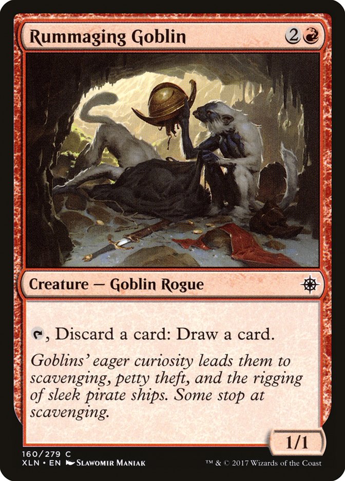 Rummaging Goblin [Ixalan] | Chromatic Games