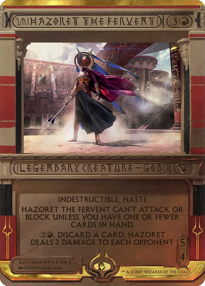 Hazoret the Fervent (Invocation) [Amonkhet Invocations] | Chromatic Games