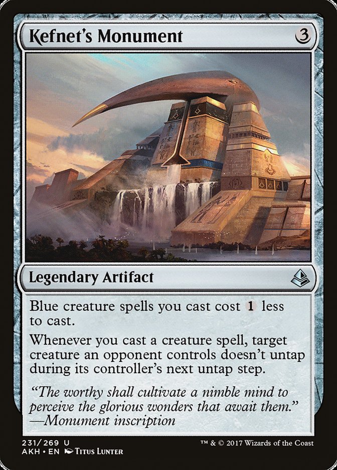 Kefnet's Monument [Amonkhet] | Chromatic Games