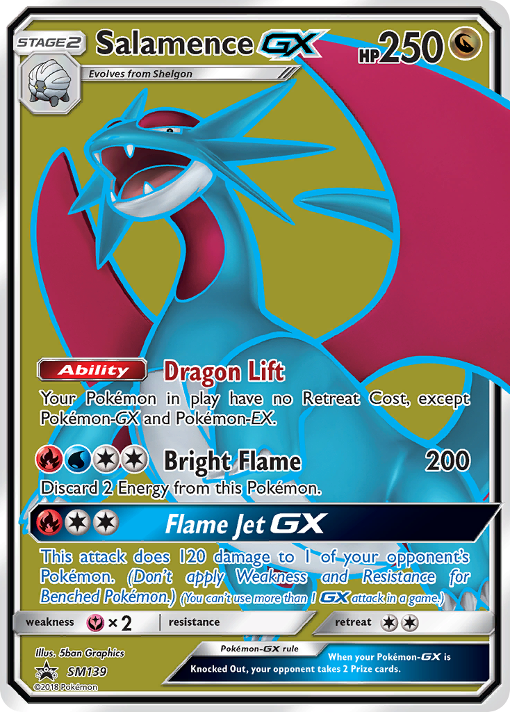 Salamence GX [SM Black Star Promos] | Chromatic Games