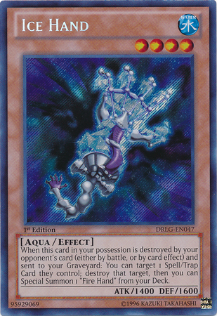 Ice Hand [DRLG-EN047] Secret Rare | Chromatic Games