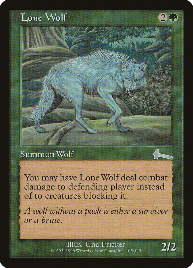 Lone Wolf [Urza's Legacy] | Chromatic Games